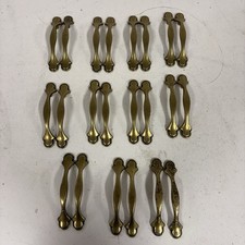Vtg Lot Of 22 Amerock Arched Drawer Cabinet Door Brass Pulls 3  63905-1 BH