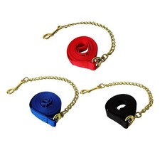 Corda per cavallo in PP resistente con clip per redini equestri regolabili e