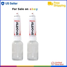 Plastic Paint Sprayer 2 Pack 16 oz Capacity Solvent Proof for Touch Ups