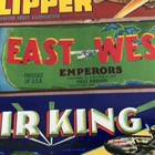 Vintage Lot Of 3 Fruit Labels Air King, Silver Clipper, East West Emperors  — photo 3