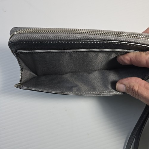 TUMI Parker Leder Reise Geldbörse Metallic Silber 98869-1546 - Bild 8 von 8