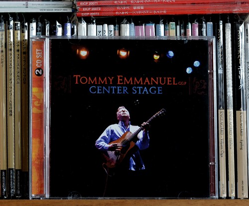 Tommy Emmanuel - Center Stage / Live 2 CD / Hand-signed / Very Good+