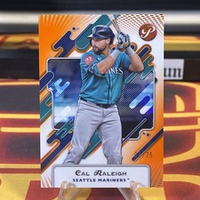 Cal Raleigh Orange Refractor /25 Topps Pristine 2025