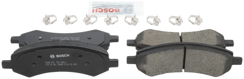 Bosch QuietCast Ceramic Brake Pad and Rotor Kit For 2012-2012 Ram 1500 Foto 3 de 4