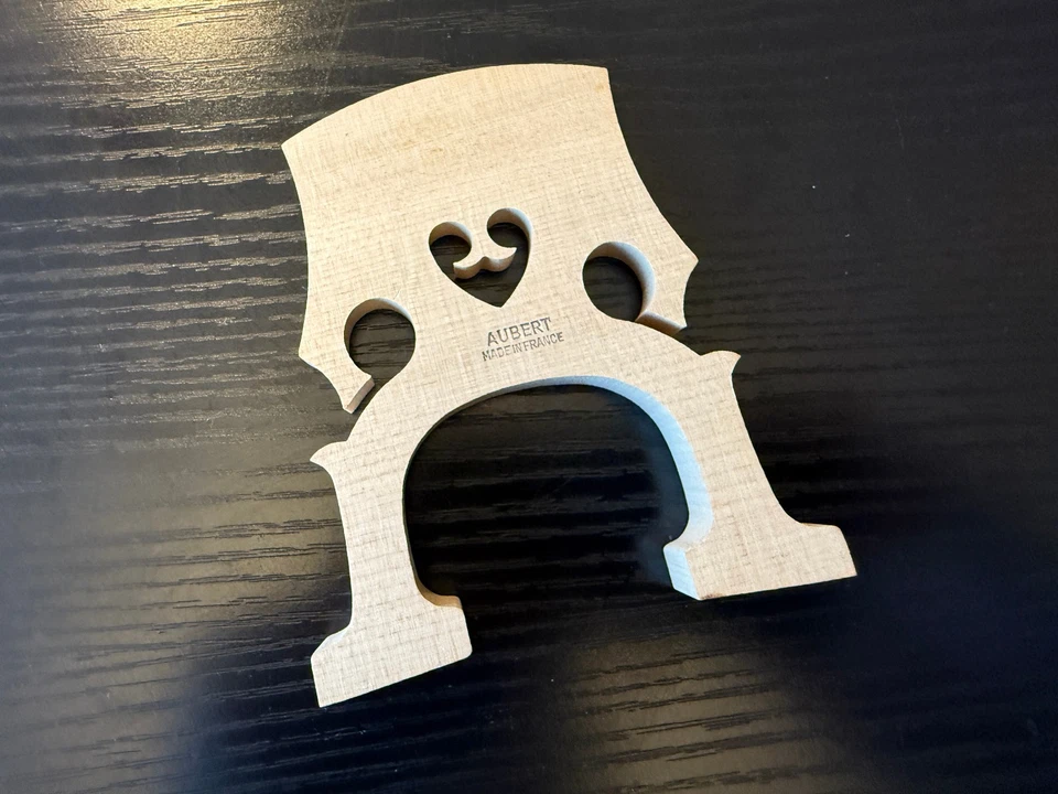 Aubert France Cello Bridge  "Mirecourt "  NOS - Image 2 of 4