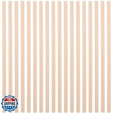 NUOBESTY 50pcs Wooden Rhythm Rods Percussion Instrument Round Sticks for Musi