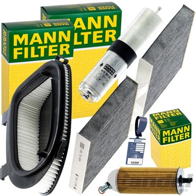 MANN INSPEKTIONSKIT+ CASTROL EDGE 5W30 MOTORÖL passend für BMW X3 F25 18-30d