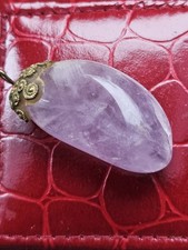 Amethyst Stein ANHÄNGER Siehe Bilder