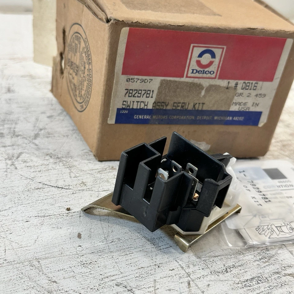 Nuevo interruptor atenuador de faros GM 1977-1978 Corvette Impala Bonneville Buick Olds Foto 4 de 4