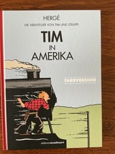 Tim und Struppi Tim in Amerika Farbversion Herge moulinsart Hardcover