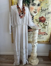 Rare Magnolia Pearl Billie Ann Dress Cotton Eyelet Moonlight NWT