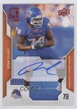 2008 Upper Deck Draft Edition Red Exclusives Auto /125 Ryan Clady #86 Auto 0vs7