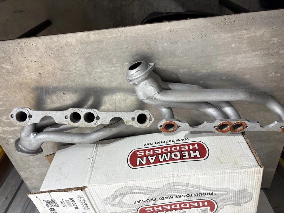 1988-1995 Chevrolet SBC 350 305 выпускной коллектор FLOWTECH 91830FLT Б/У - Изображение 4 из 4