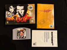 Goldeneye 007 Nintendo 64, 1998 Box Manual Complete CIB N64
