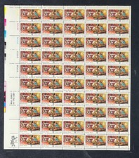 US 1560 Mint Sheet (MNH) Salem Poor (PB10) 10-Cent 1975 ZAYIX