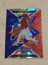2025 Panini Crusade- Danti Nori (RC) CRACKED ICE PRIZM #10 PHILLIES 
