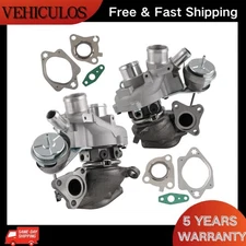 Twin Left & Right K03 Turbo Turbochargers For 2011-2012 Ford F-150 EcoBoost 3.5L
