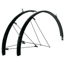 Image of SKS BLUEMELS 28", 35 MM MUDGUARD SET - BLACK