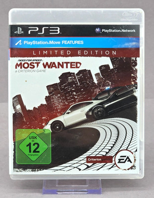   Need for Speed Most Wanted Limited Edition PS3 Racing Open World EA  