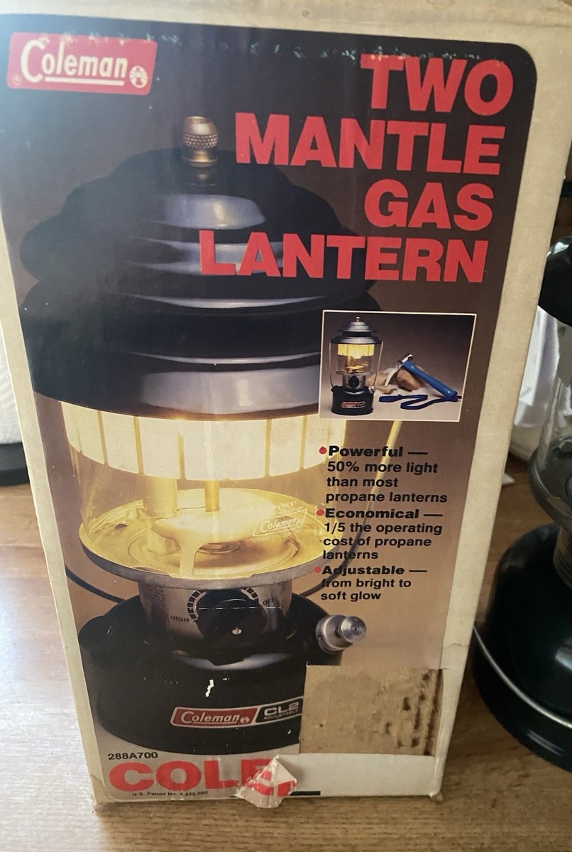 Coleman Powerhouse 2 Mantle Lantern 288A700 With Case 1988 for