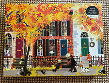 New Galison Autumn in the Neighborhood by Joy Laforme 1000pc Jigsaw Puzzle