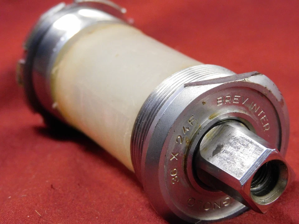 1980's Campagnolo 1046/A Nuovo Record BB 36 x 24 Italian 70-SS w/ 115 mm Spindle - Image 4 of 4