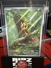 Pokemon Chespin 087/086 - Mega Evolution: Chaos Rising Illustration Rare