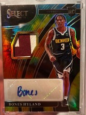 NBA Card Select Bones Hyland RC auto 08/25