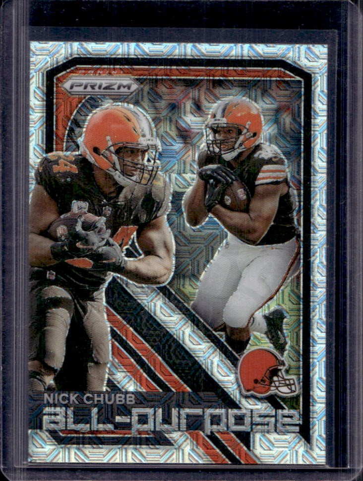 2023 Prizm Nick Chubb All Purpose Prizms Mojo #25/25 Browns
