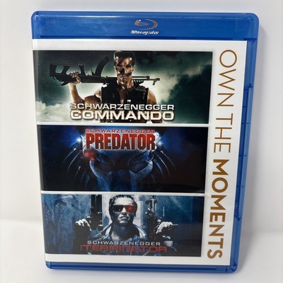 Commando / Predator / The Terminator (Blu-ray) Arnold Schwarzenegger Triple Pack