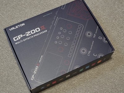 Valeton GP-200X Gitarre Bass IR FX Loop MIDI I/O Multieffektgerät Stereo