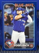2024 Topps Update DANIEL VOGELBACH Toronto Blue Jays US79 Blue Border