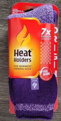 #ad Heat Holders Thermal Socks Size W 5 9 Men 4 8 NEW WITH TAGS $14.44