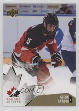2015 Upper Deck Team Canada Juniors Gold Glenn Gawdin #26 2d8