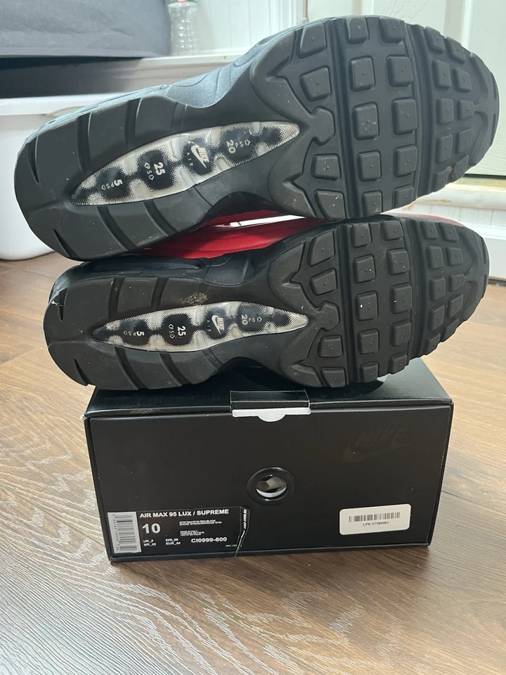 supreme air max 95 lux red - Image 3 of 4
