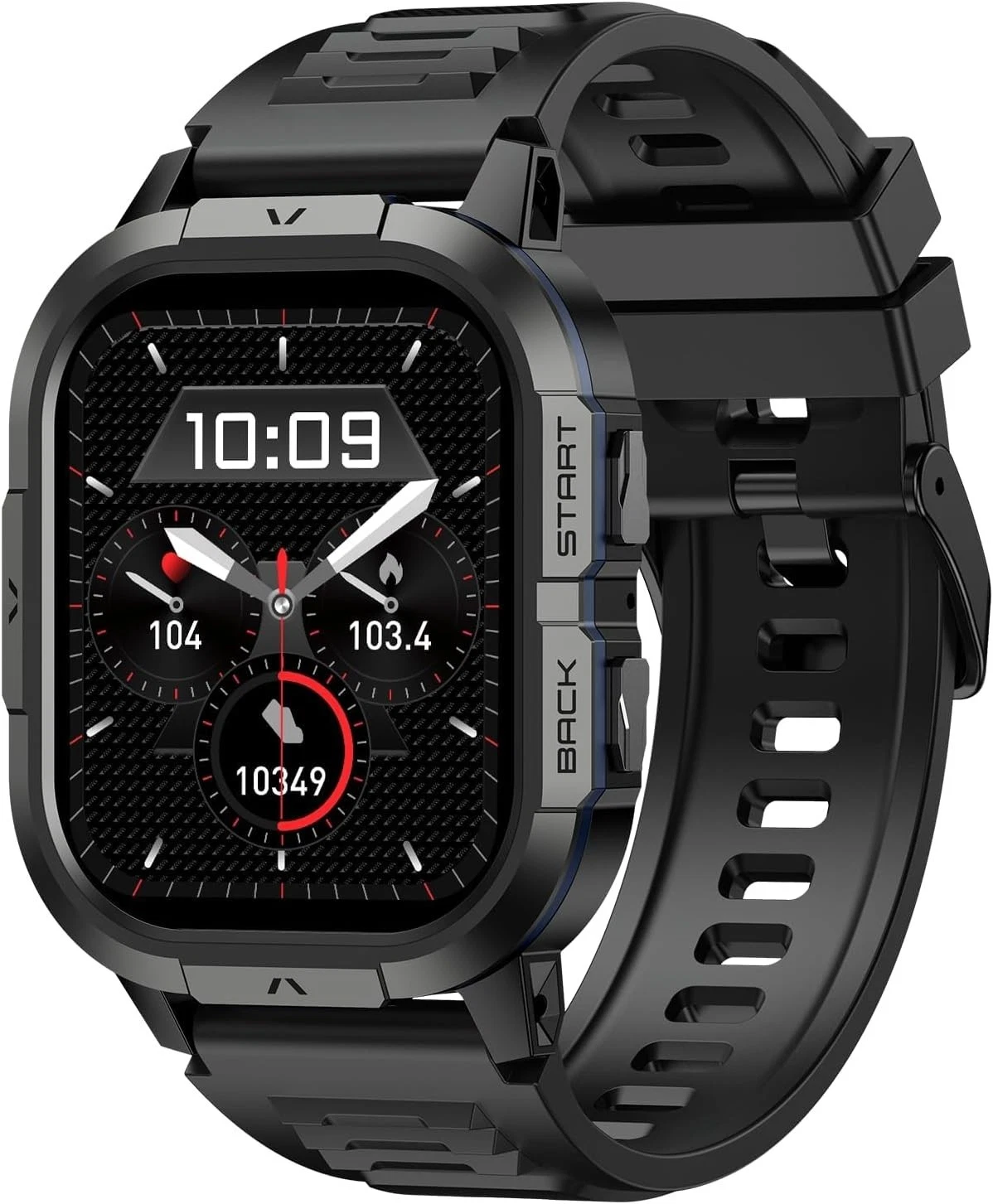 TAEPOK Smart Watch for Men Fitness Tracker | Waterproof | Android & IOS