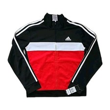 Adidas NWT Boy s/Kid s Full Zip Track Jacket Size Medium MSRP 45