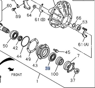 Bearing Final Pinion OEM for ISUZU NPR NQR 30309 5098120621 | eBay