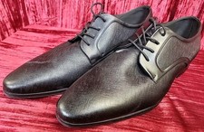 Aldo Men's 9.5 BLACK Dress Shoe SHOES LACE UP FORMAL CHURCH NEW CLASSIC CLASSY