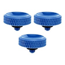 Camera Shutter Button 3pcs Shutter Release Button Carved, Blue