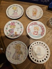 Set Of 6 PRECIOUS MOMENTS - MINI PLATES
