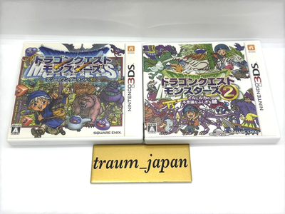 Dragon Quest Monsters Terry's Wonderland 3D & 2 DQM 2 2Games set