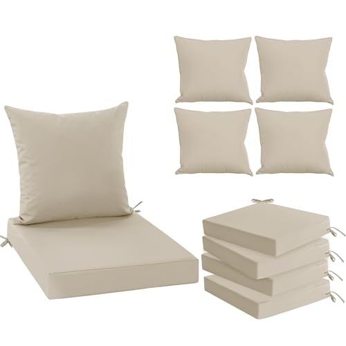 Chair Pads 19 Inch Outdoor Cushions SET Of Patio Chair Cushion 19