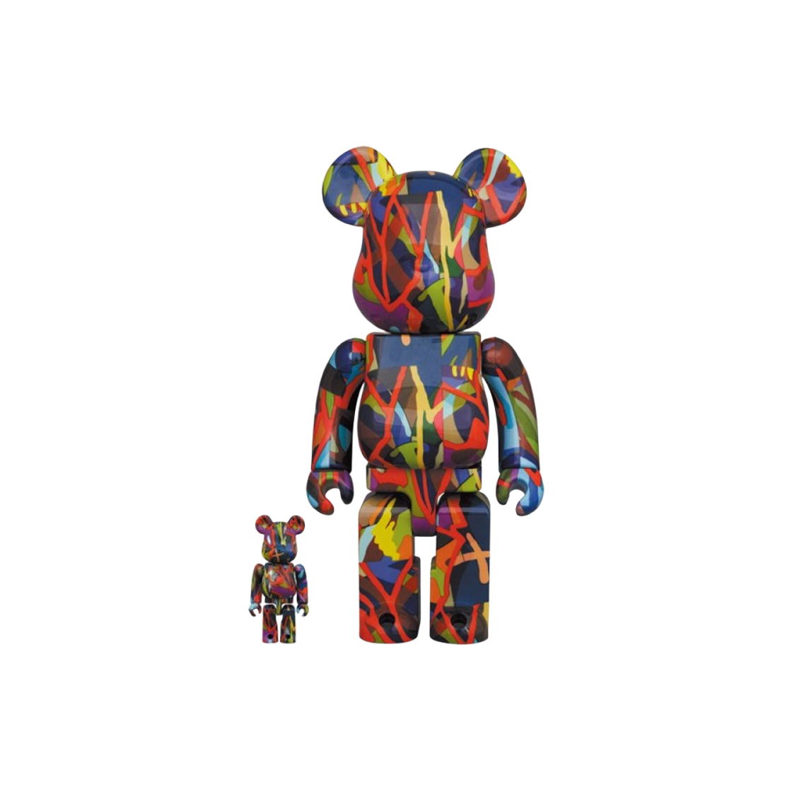 Be@rbrick Bearbrick x Kaws Tension 100% 400% Set | eBay