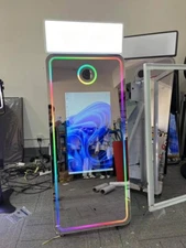 65 Inch Magic Mirror Party Photo Booth Rental Business MAKE MONEY Touch Screen 