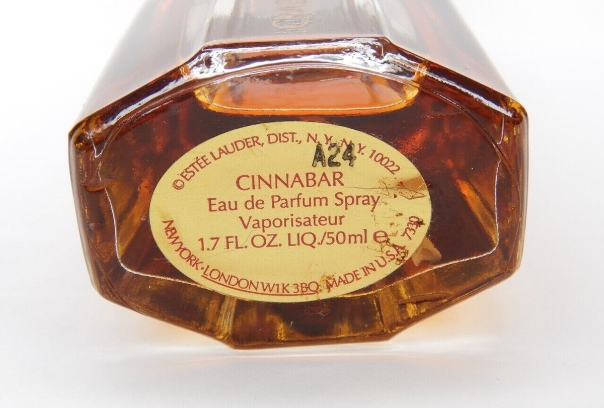 ☆ほぼ未使用・希少 エスティローダー　シナバー EDP 50ml ヴィンテージ☆ Vintage CINNABAR by ESTEE LAUDER 1.7 oz /50 ml EDP Spray