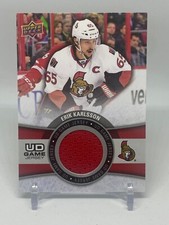 2015-16 Upper Deck UD Game Jersey Series 1 Erik Karlsson #GJ-KA