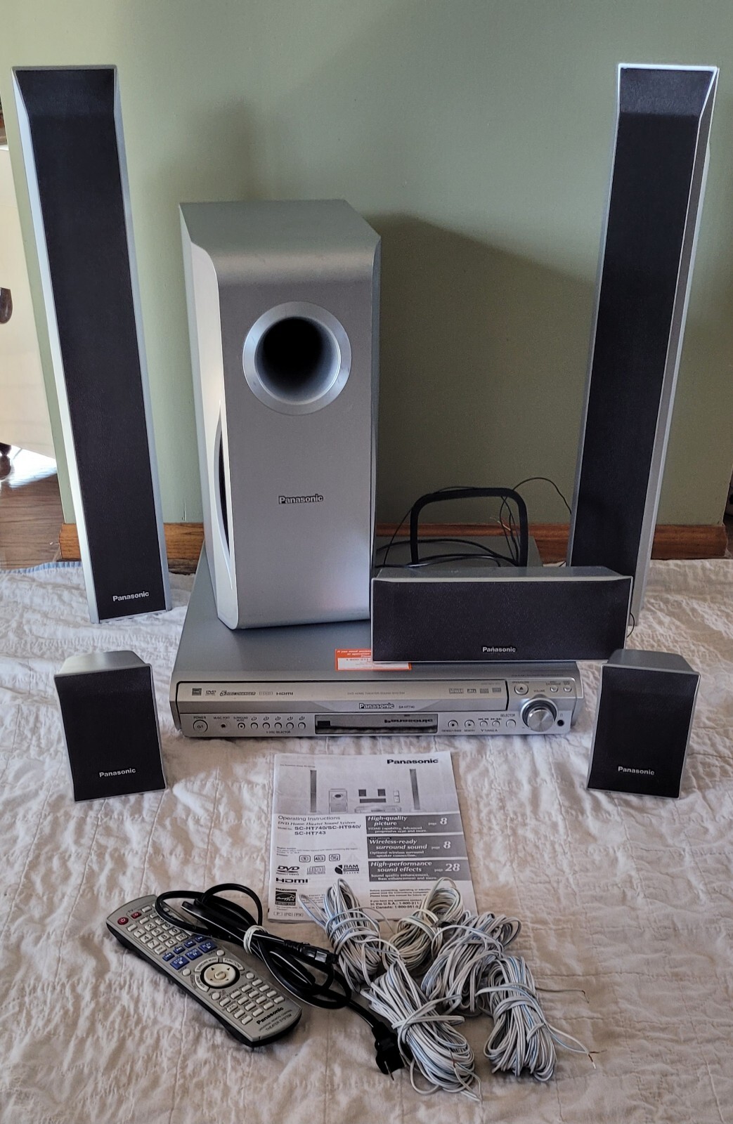 引取のみ】テレビ台PanasonicホームシアターオーディオSC-HTX700