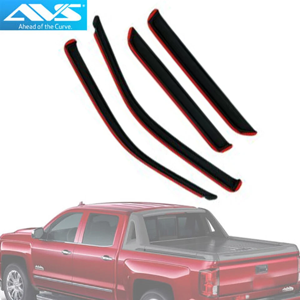 Deflector en canal Ventvisor Auto Ventshade 194249 4 piezas. para Wrangler JK Foto 3 de 4