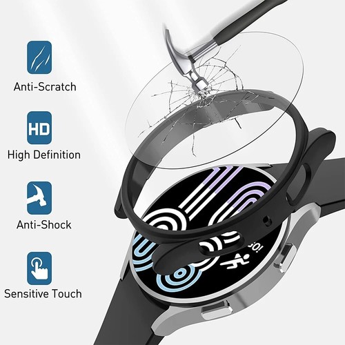 Housse pour Samsung Galaxy Watch 5 Pro 45mm verre de protection film blindé complet - Photo 2 sur 13